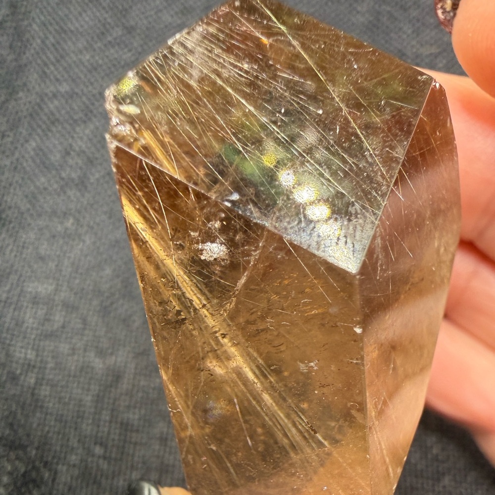 Smoky Rutilated Quartz Free Form - Picture 6 of 8